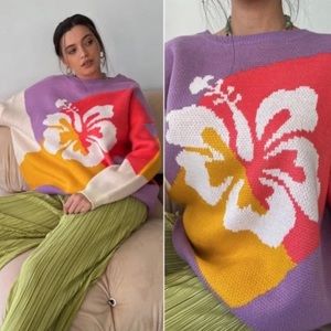 Bailey Rose Tropical Sweater